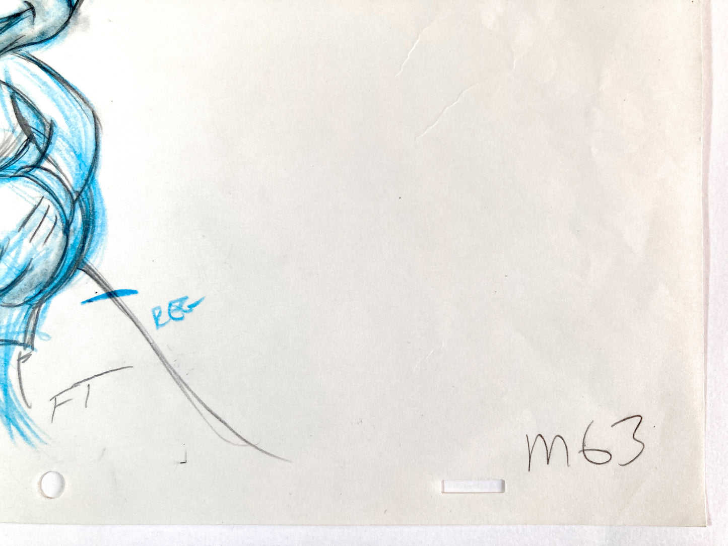 MICKEY MOUSE : Original Animation Drawing Tv Commercial (W. Disney, 1980s)