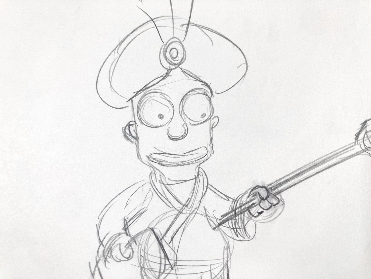THE SIMPSONS : Original Animation Drawing of Bart Simpson (1998)