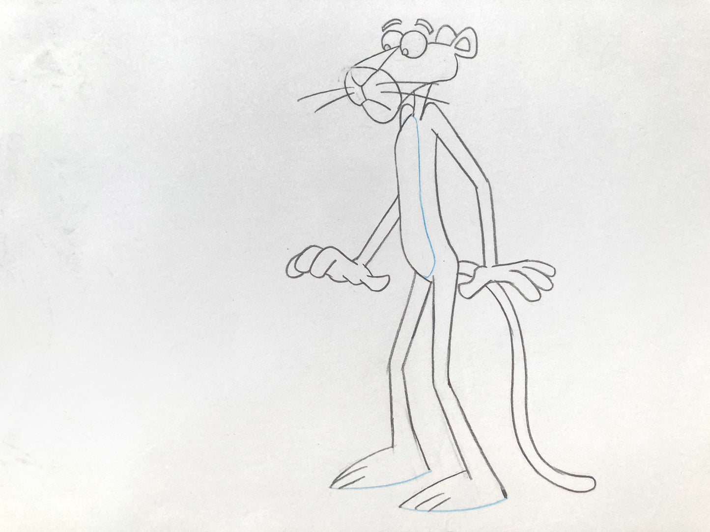 THE PINK PANTHER : Original Animation Drawing (MGM, 1980's)