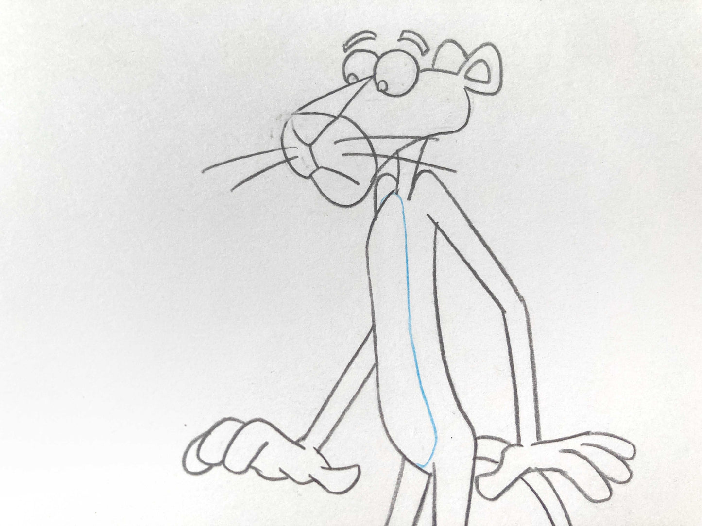 THE PINK PANTHER : Original Animation Drawing (MGM, 1980's)
