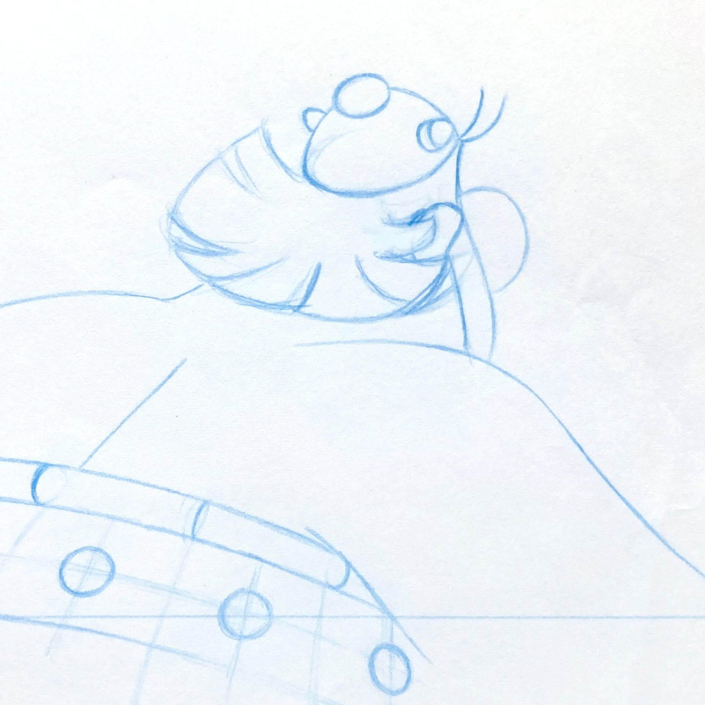 ASTERIX : Obelix Original Animation Drawing (1993)