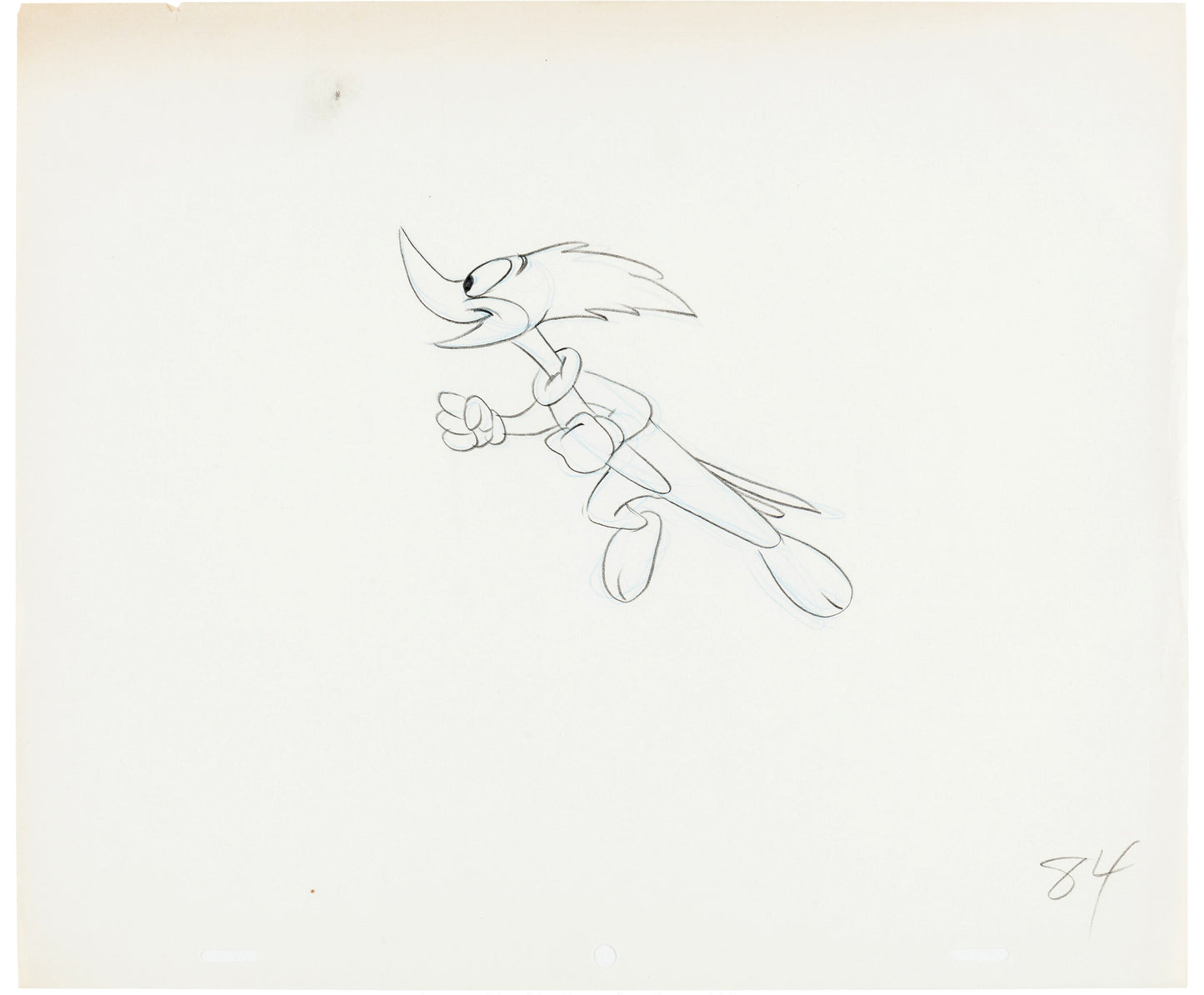 WOODY WOODPECKER : Original Production Drawing (Walter Lantz), 1960