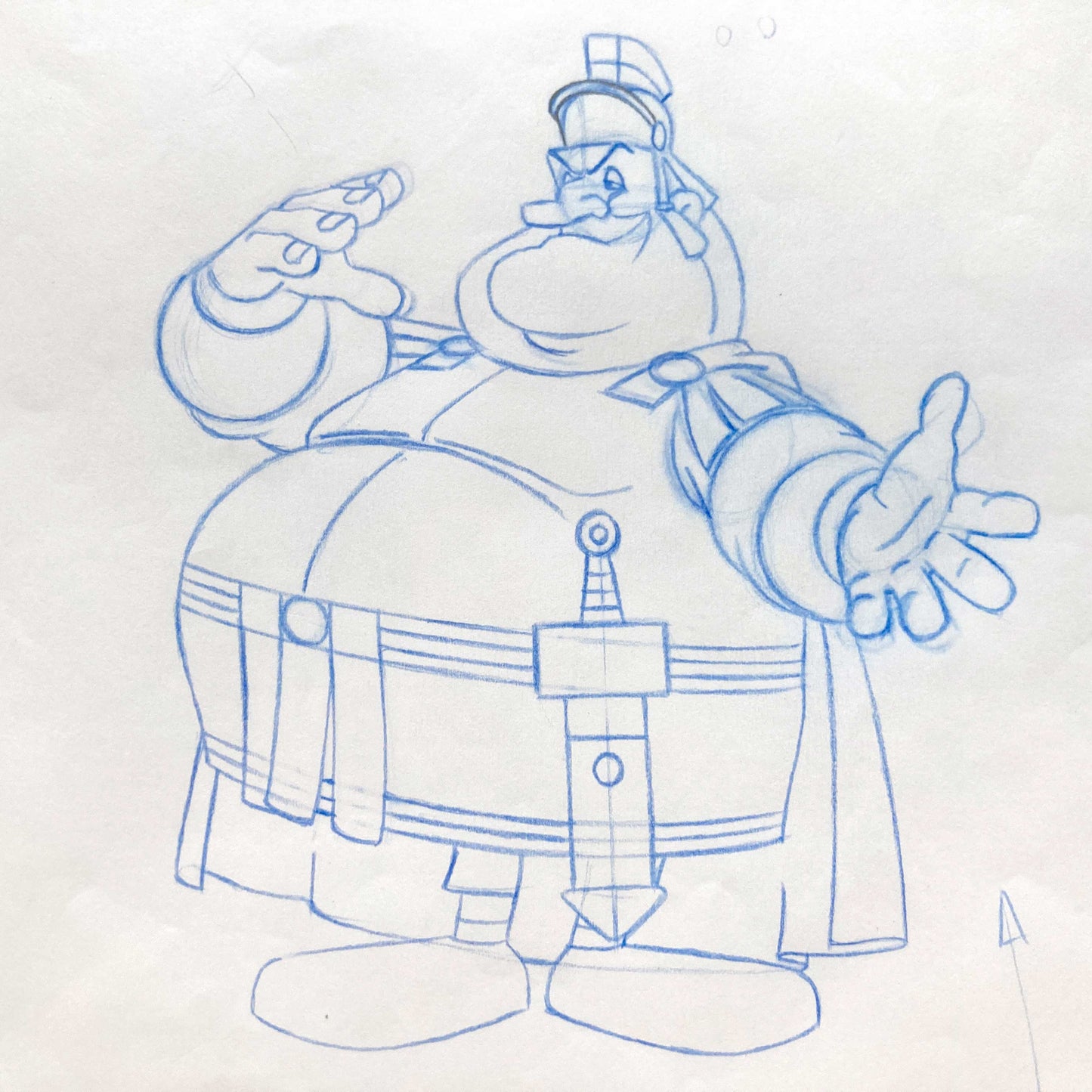 ASTERIX : Legionnaire Original animation drawing (1993)