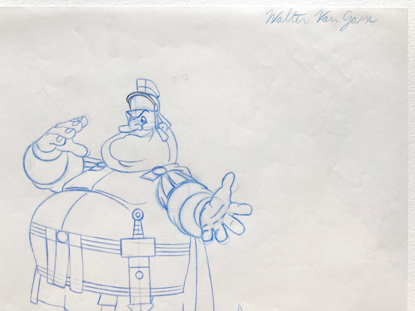 ASTERIX : Legionnaire Original animation drawing (1993)