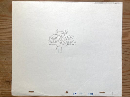 THE PINK PANTHER : Original Animation Drawing (MGM, 1980's)