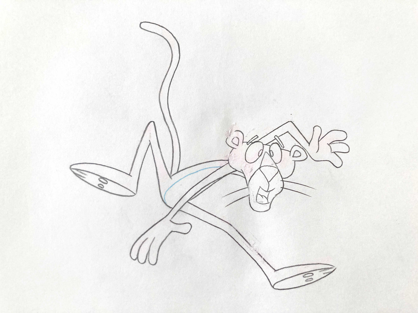 THE PINK PANTHER : Original Animation Drawing