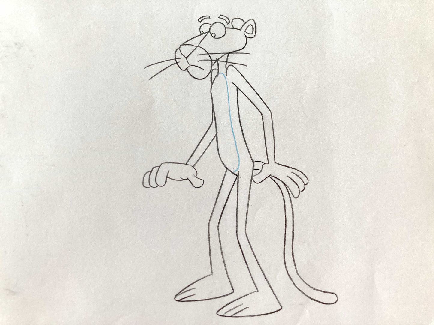 THE PINK PANTHER : Original Animation Drawing (MGM, 1980's)