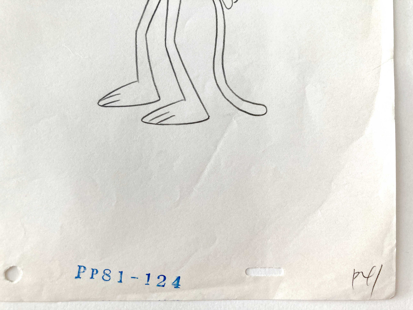 THE PINK PANTHER : Original Animation Drawing (MGM, 1980's)