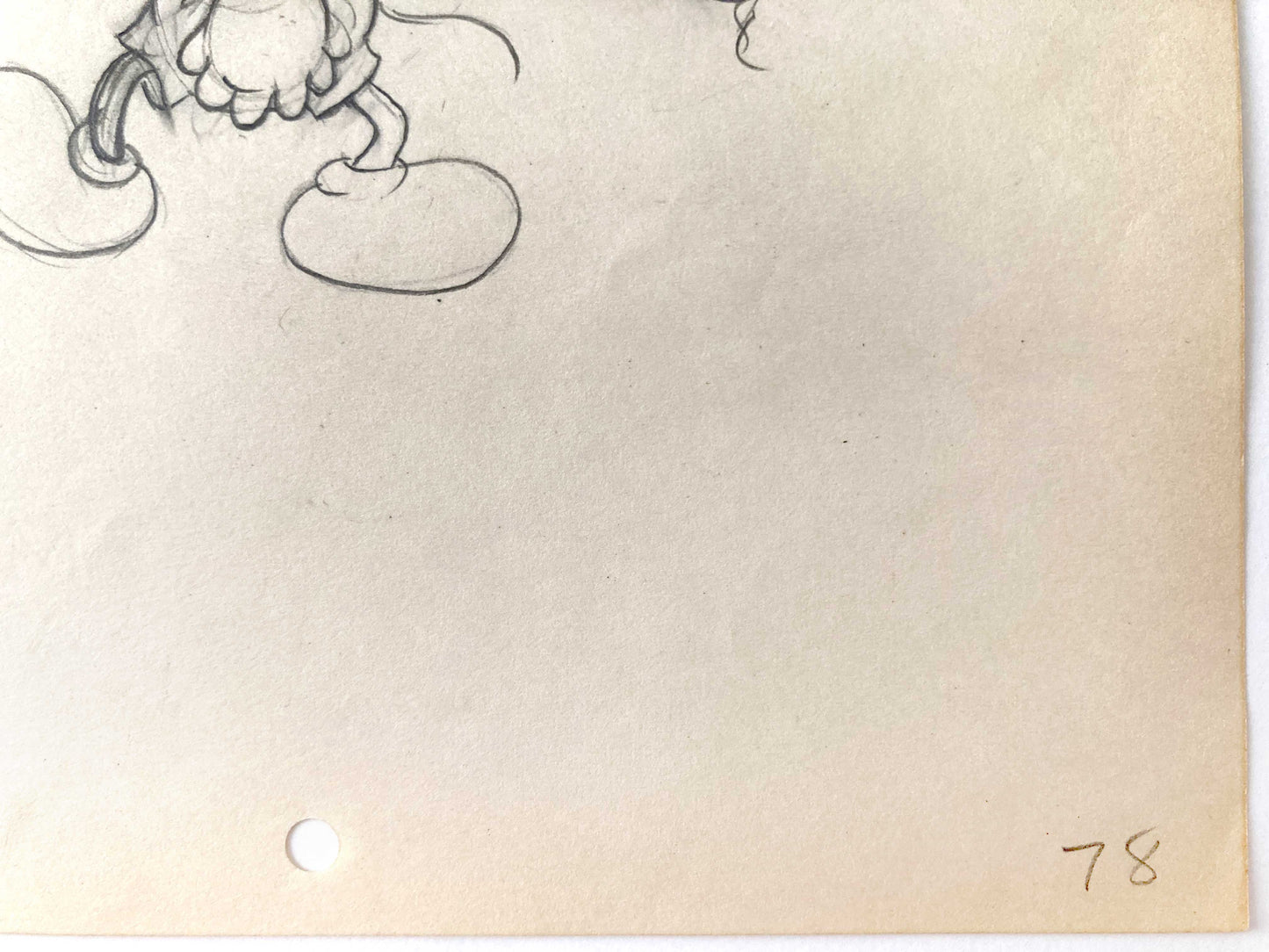 MICKEY MOUSE : Original Animation Drawing (Walt Disney, 1932)