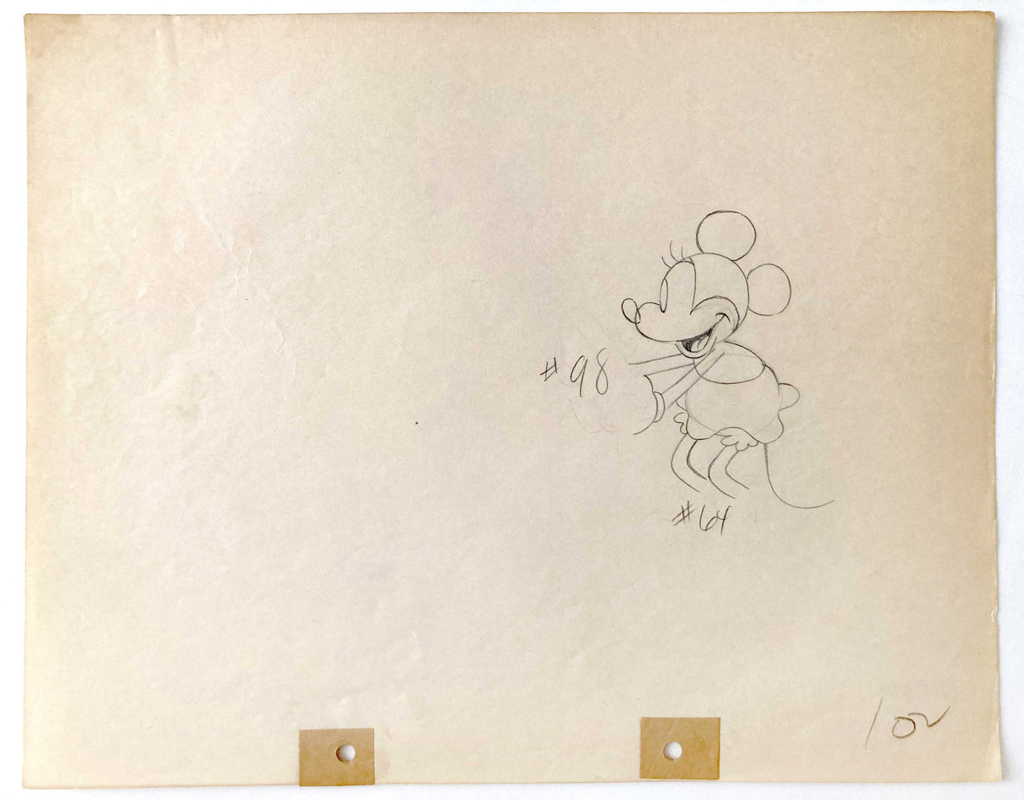 MINNIE MOUSE : Original Animation Drawing (Walt Disney, 1933)