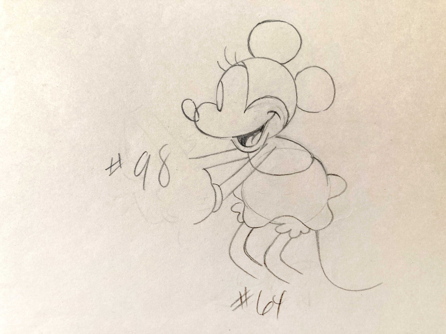 MINNIE MOUSE : Original Animation Drawing (Walt Disney, 1933)