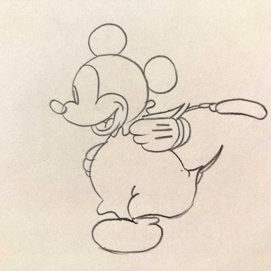 MICKEY MOUSE : Original Animation Drawing (Walt Disney, 1932)