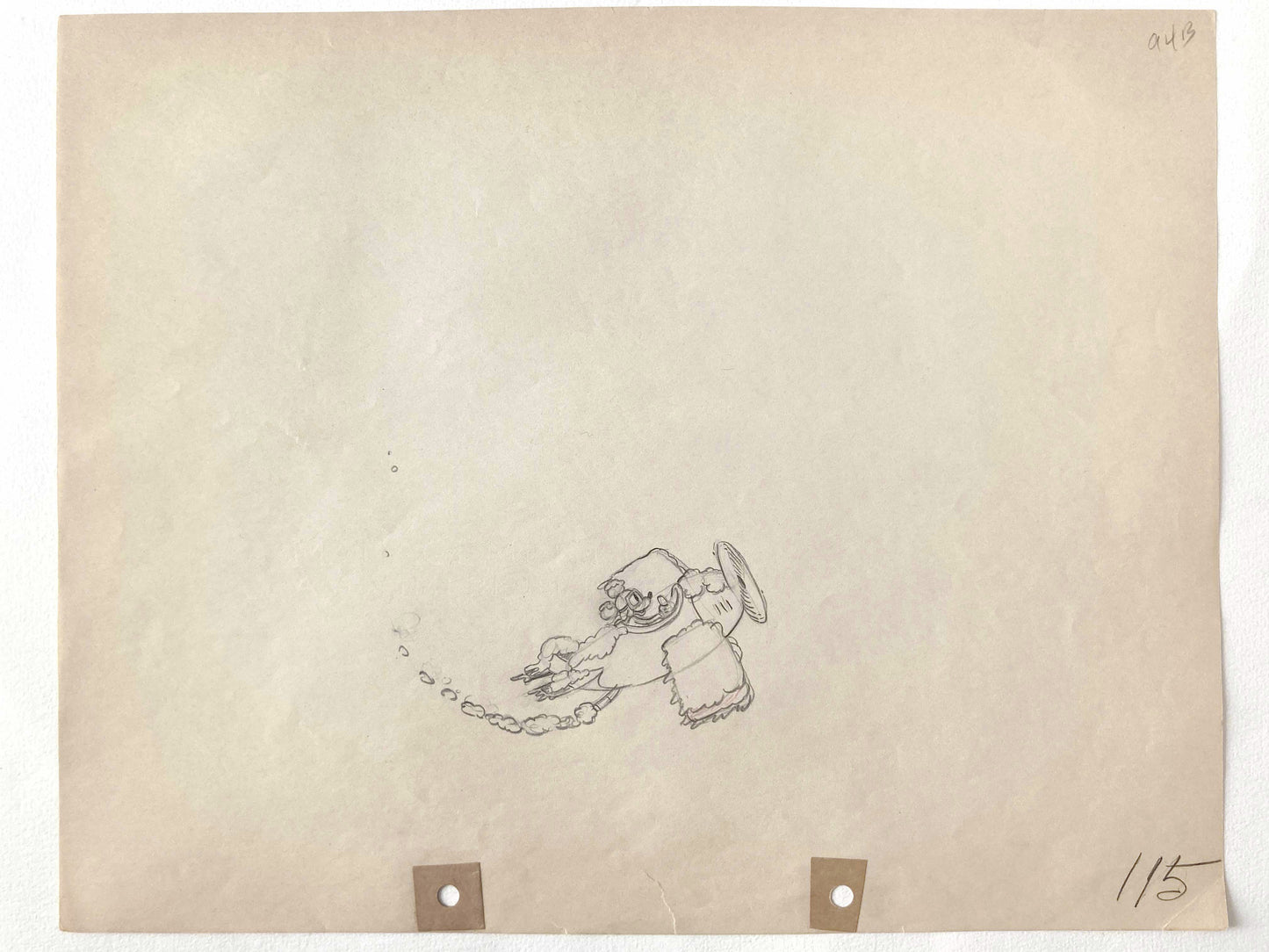 MICKEY MOUSE : Original Animation Drawing (Walt Disney, 1933)