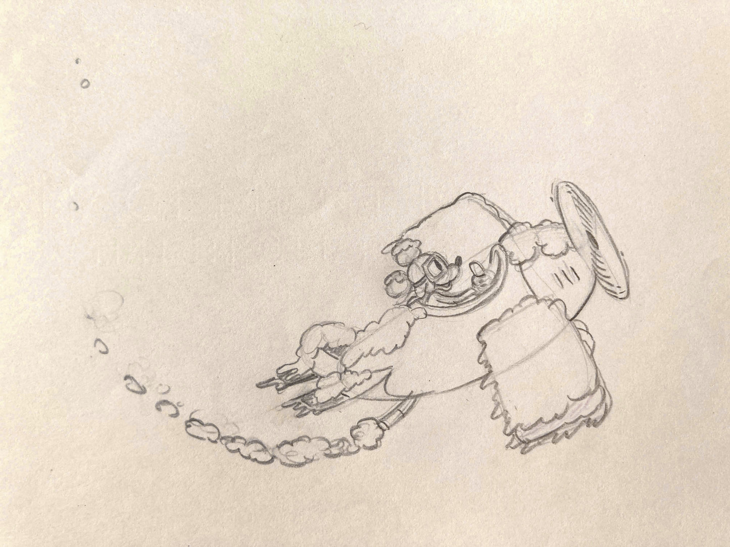 MICKEY MOUSE : Original Animation Drawing (Walt Disney, 1933)