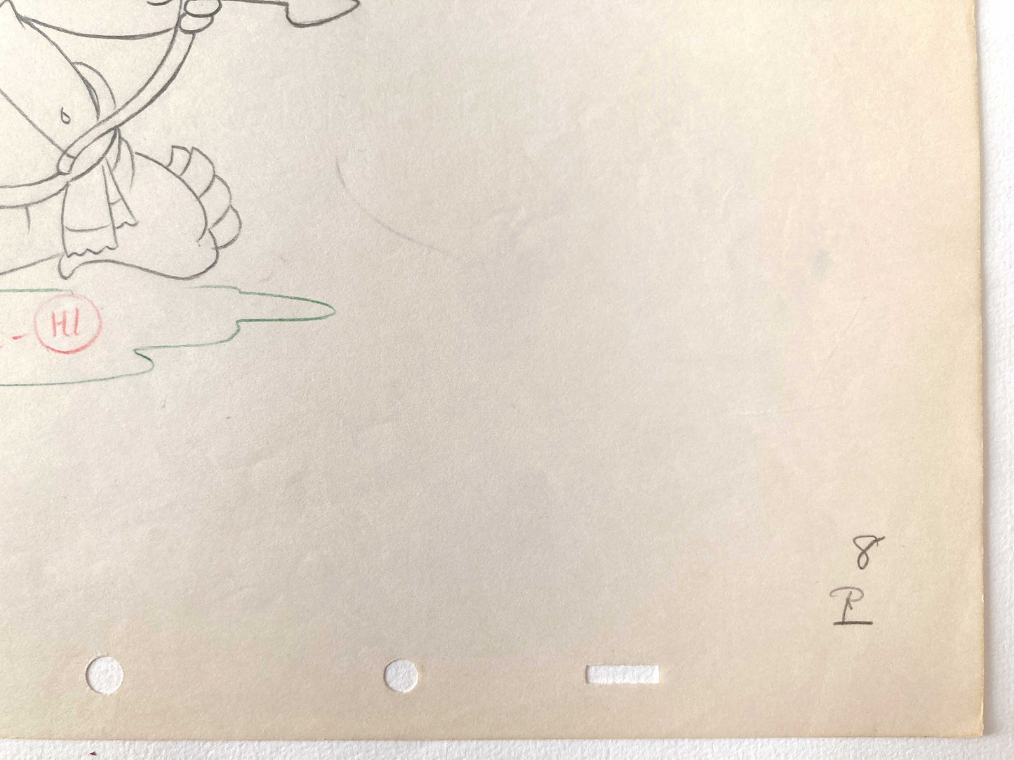 LITTLE HIAWATHA : Original Animation Drawing (Walt Disney, 1937)