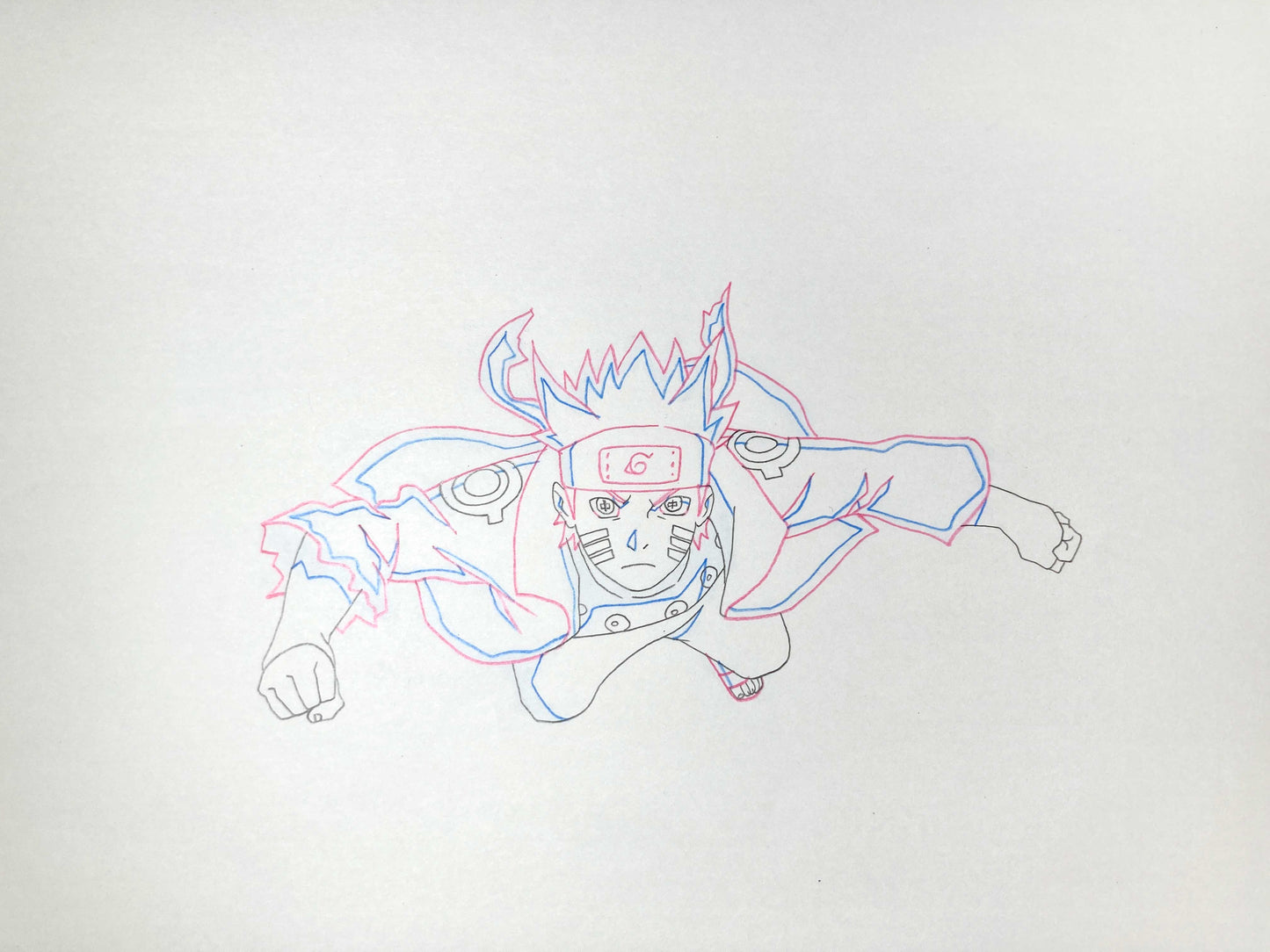 NARUTO Shippuden : Original Animation Drawing from the serie