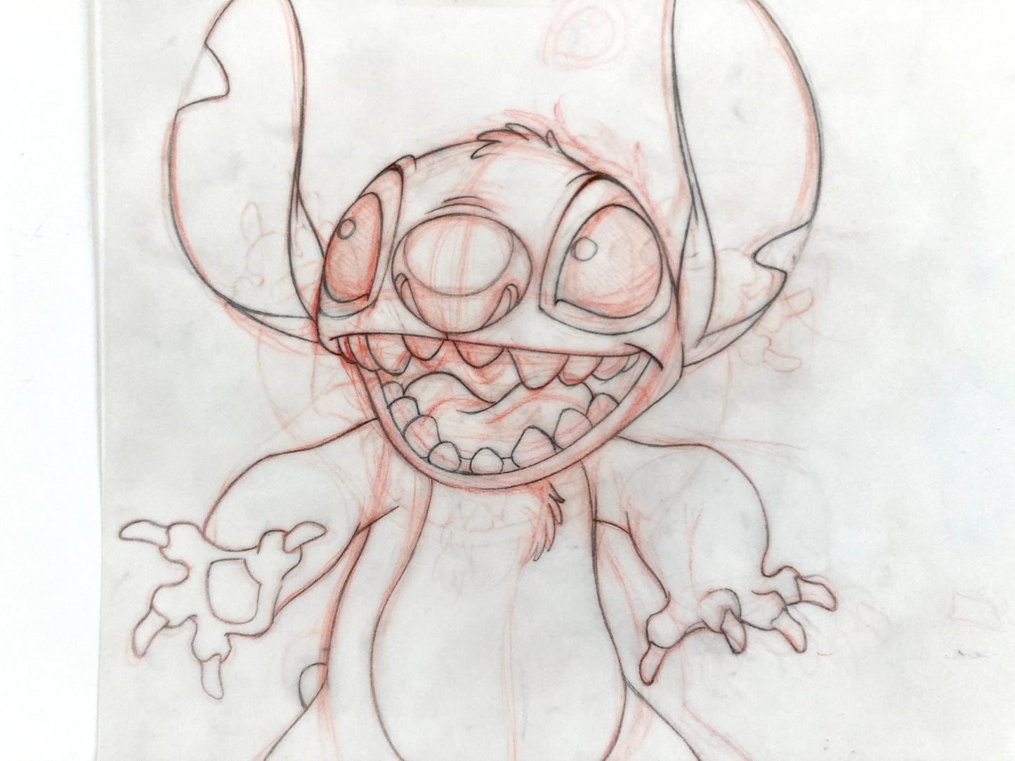 STITCH : Original Drawing for Disney Magazine – Unique Signed Artwork