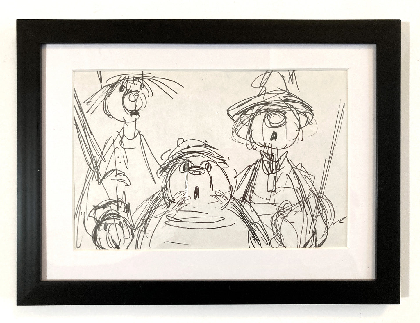 THE RESCUERS : Original Storyboard Drawing (Walt Disney, 1977)