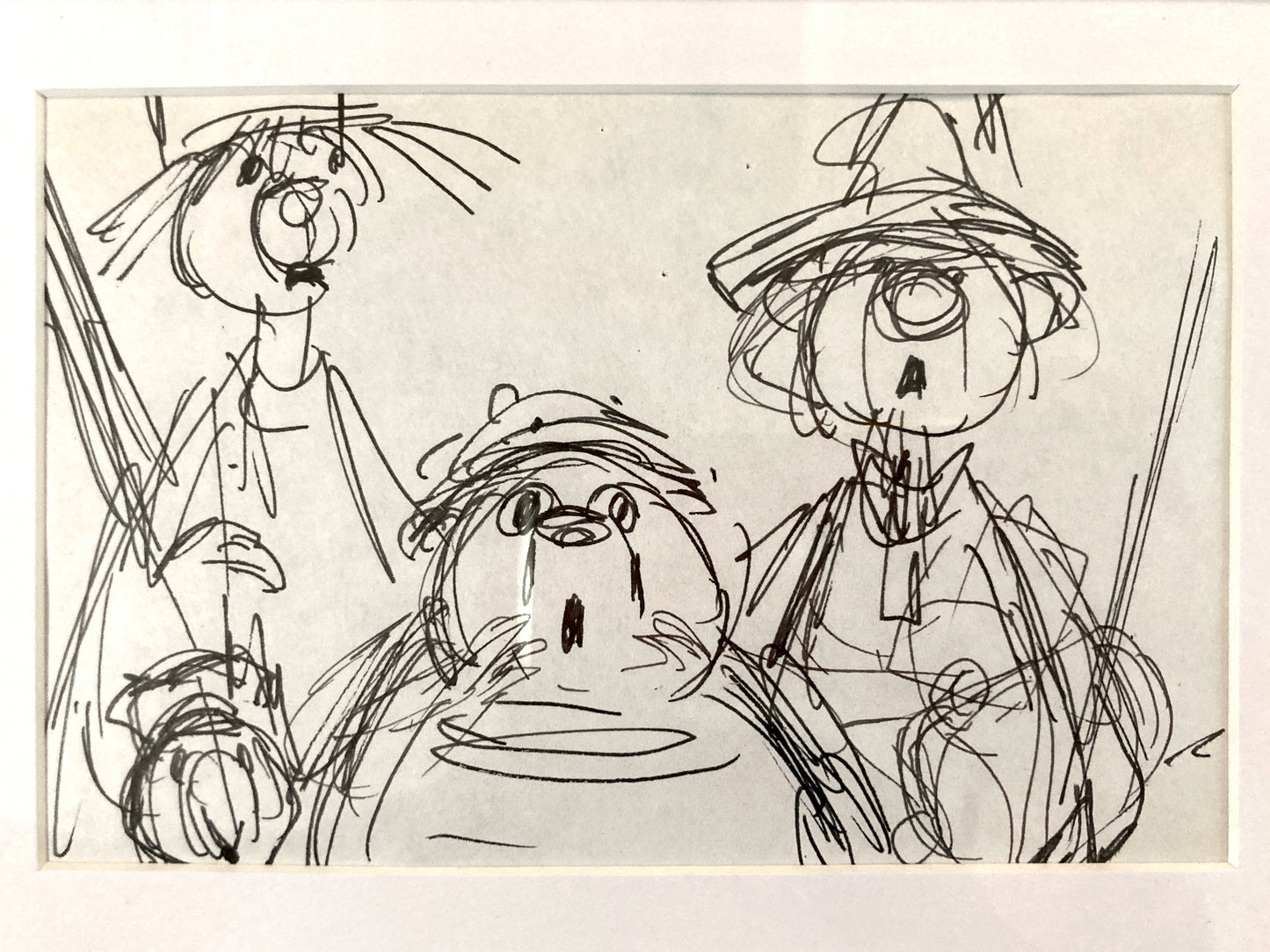 THE RESCUERS : Original Storyboard Drawing (Walt Disney, 1977)