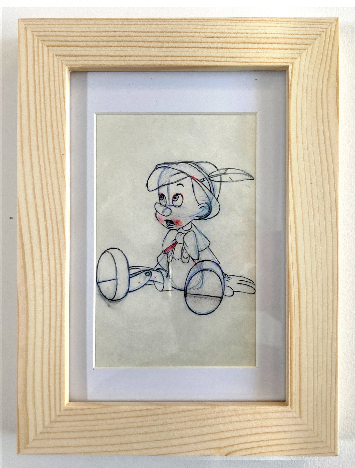 PINOCCHIO : Official Walt Disney FRAMED Reproduction