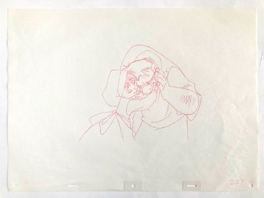 THE HUNCHBACK OF NOTRE DAME : Original Animation Drawing of Quasimodo (Walt Disney, 1996)