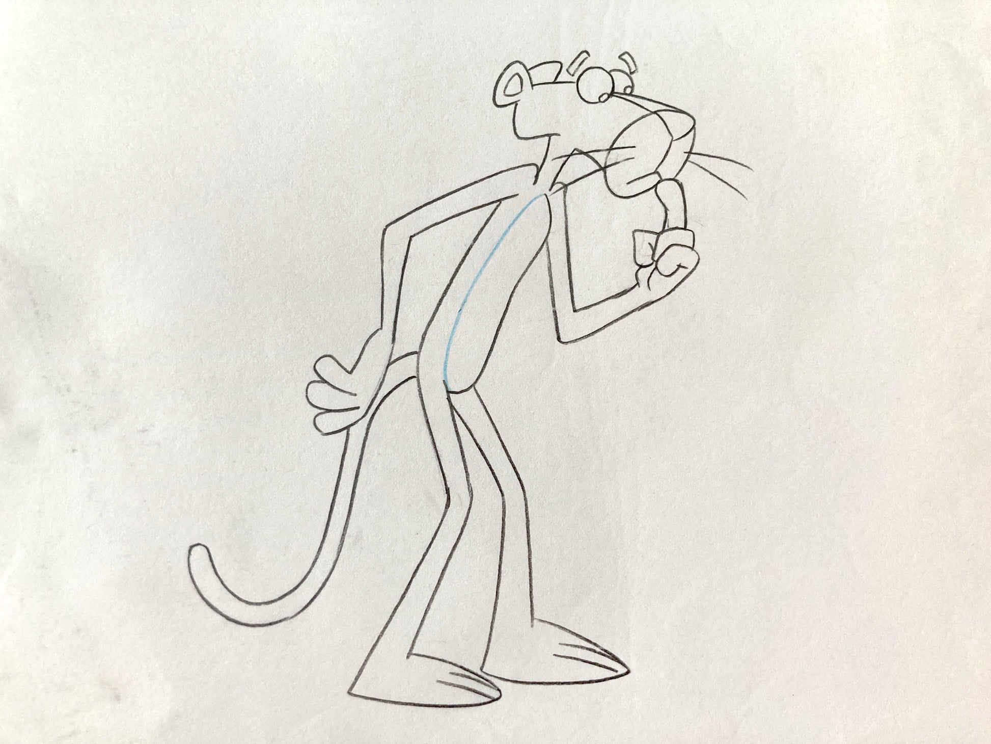 The Pink Panther Original Animation Drawing Art