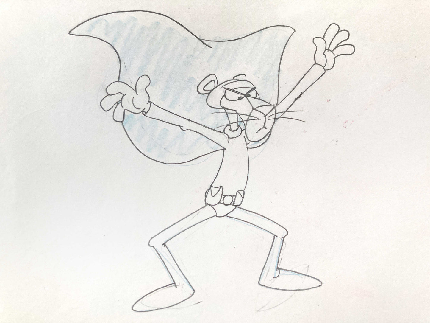 The Pink Panther Original Animation Art Drawing