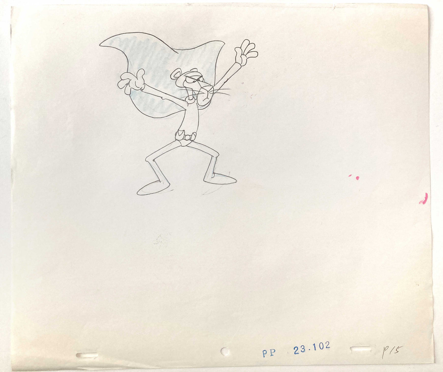 The Pink Panther Original Animation Art Drawing