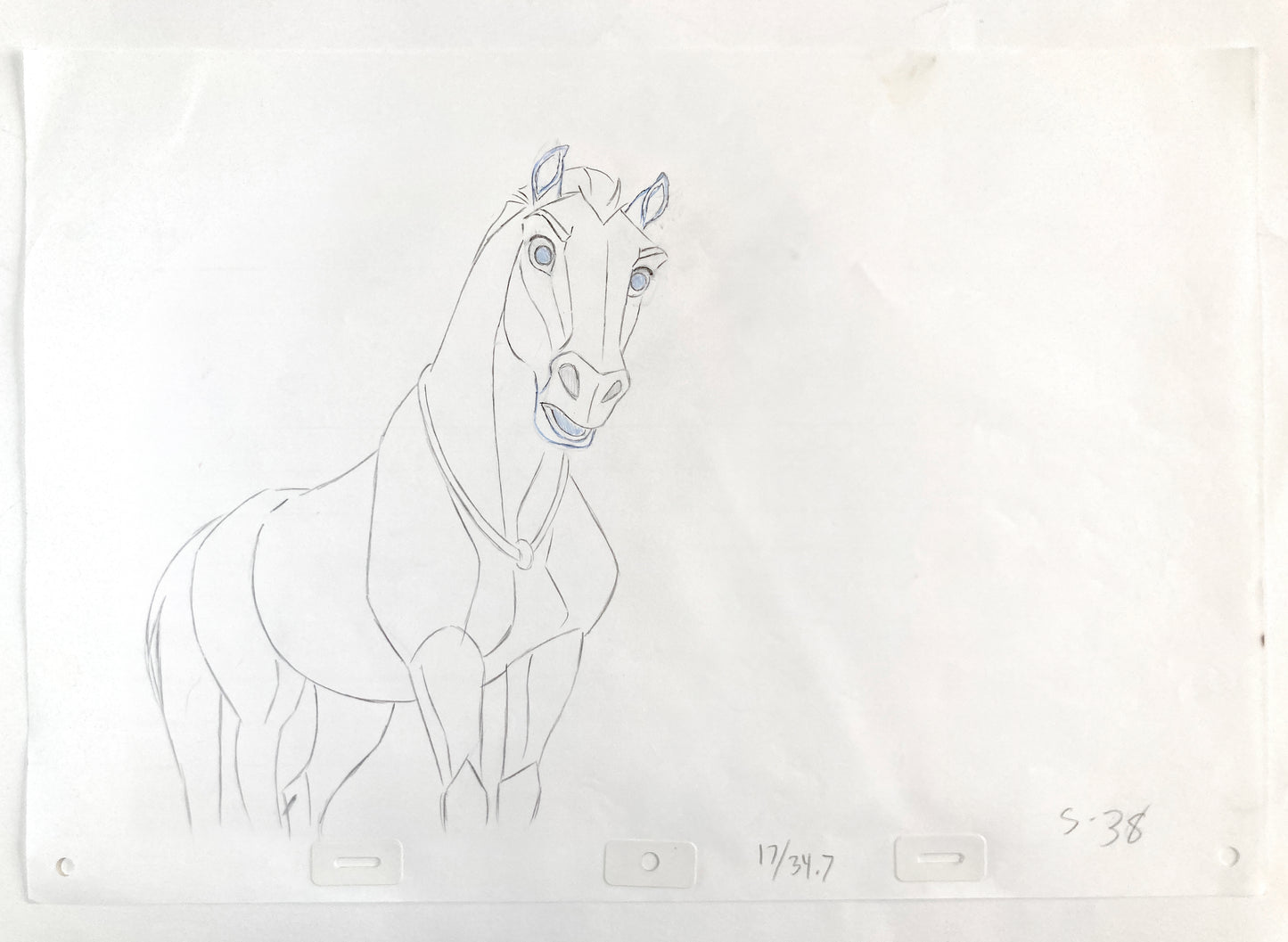 SPIRIT : Original Animation Drawing (DreamWorks, 2002)