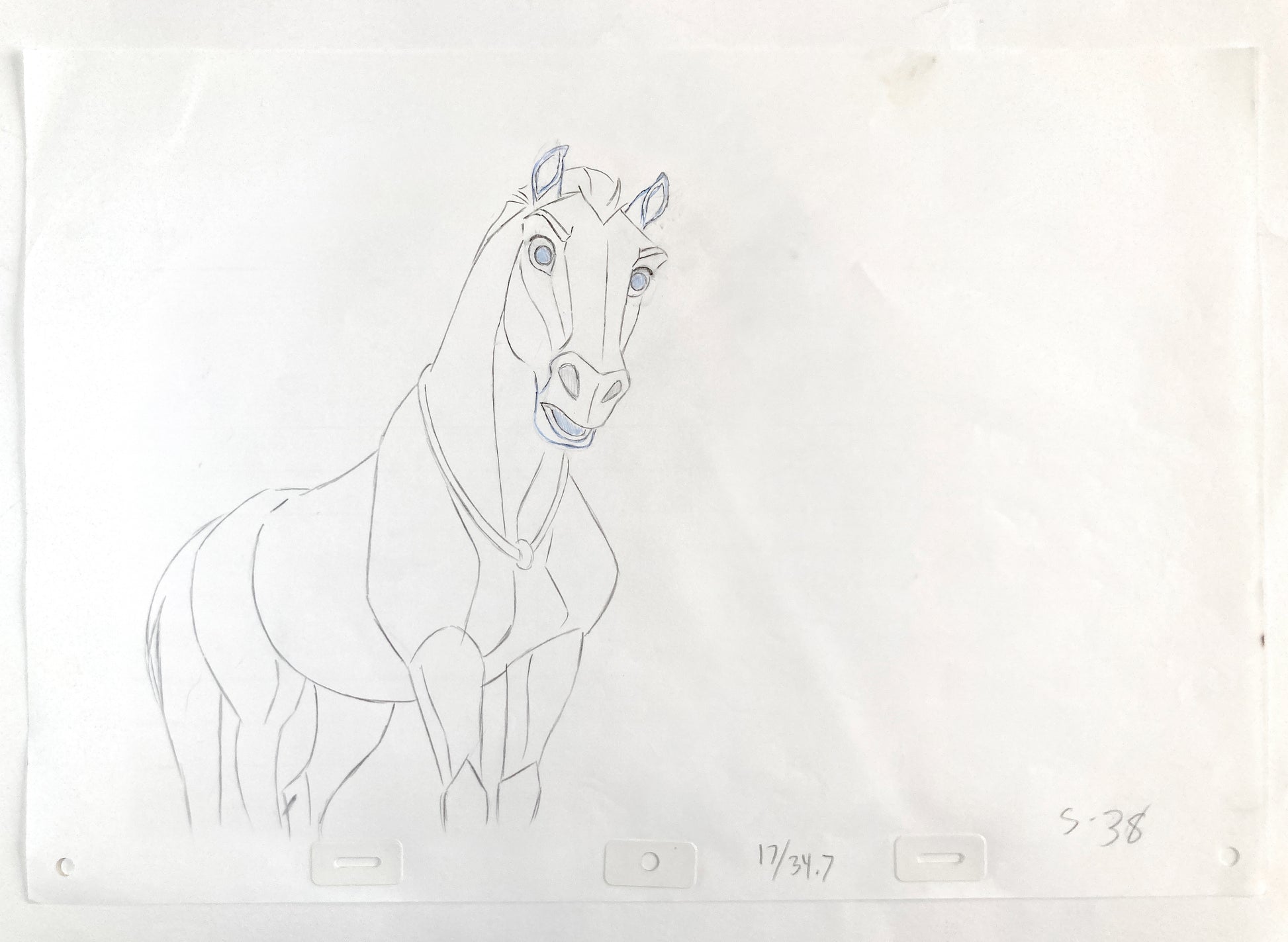 SPIRIT : Original Animation Drawing (DreamWorks, 2002)