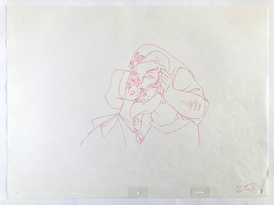 Original Animation Artwork of The Hunchback of Notre Dame from Walt Disney Studio