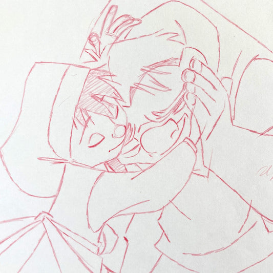 Original Animation Production Drawing of The Hunchback of Notre Dame from Walt Disney
