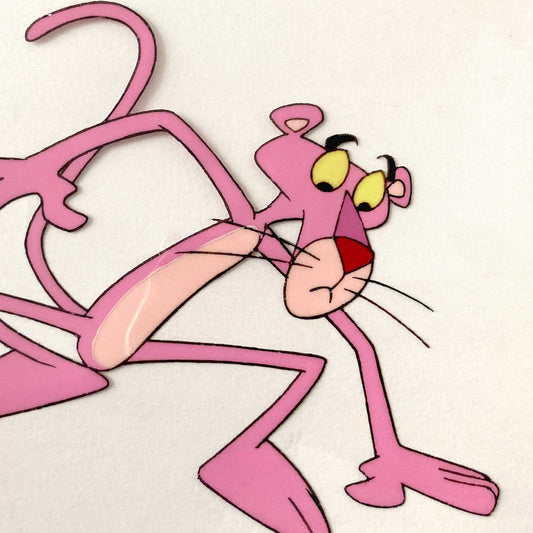 Original Animation Production Cel from The Pink Panther