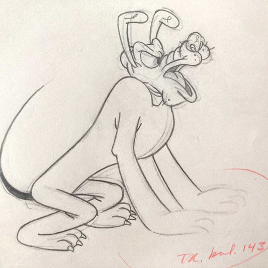 PLUTO : Original Animation Drawing (Walt Disney, 1950)