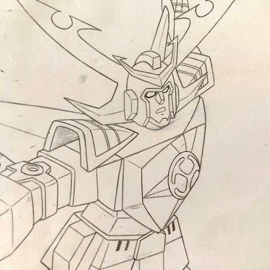 MECHA : Saikyou Robot Daioja - Original Animation Drawing (1981)