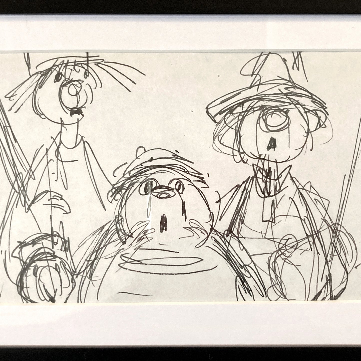 THE RESCUERS : Original Storyboard Drawing (Walt Disney, 1977)