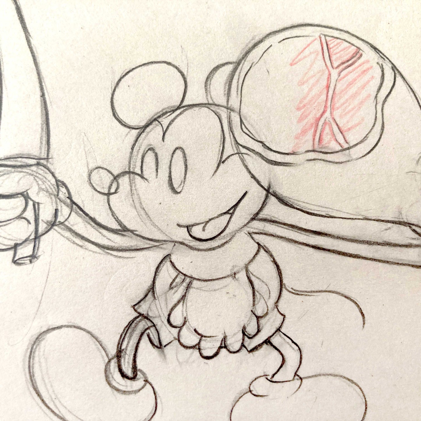 MICKEY MOUSE : Original Animation Drawing (Walt Disney, 1932)