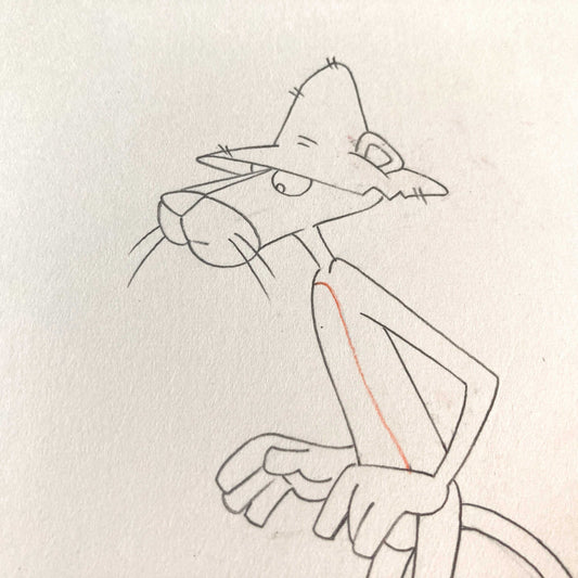 THE PINK PANTHER : Original Animation Drawing (MGM, 1980's)